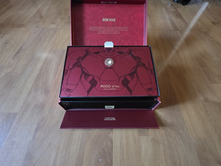Poco X7 pro Iron Man edition
