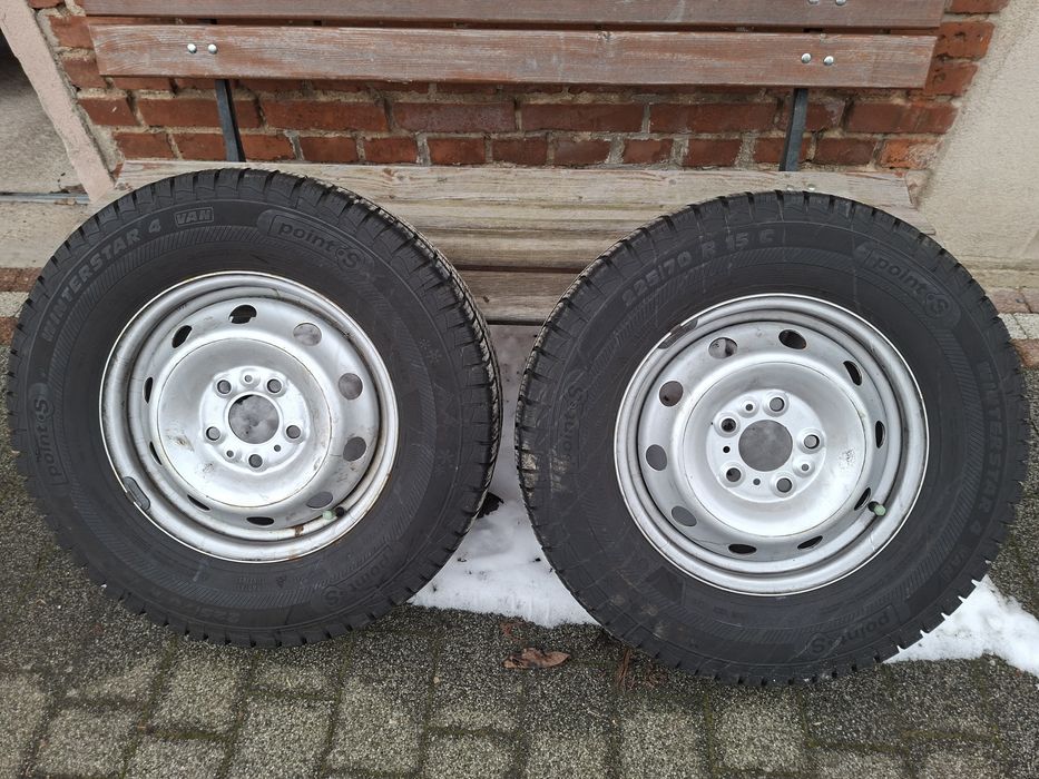 Opony zimowe z felga fiat Ducato  15"