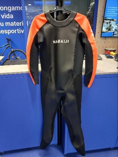 Fato de natação em águas abertas neoprene homem - OWS 100 2/2 preto