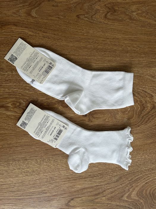 Skarpety dziewczęce Białe Calzedonia Rozmiar 33/36