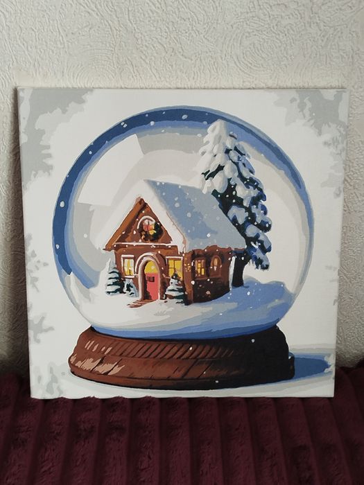 Картини по номерам готові