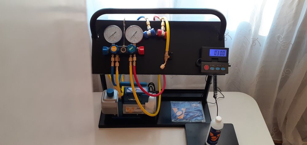 Заправочна станція фреону R134A, R1234