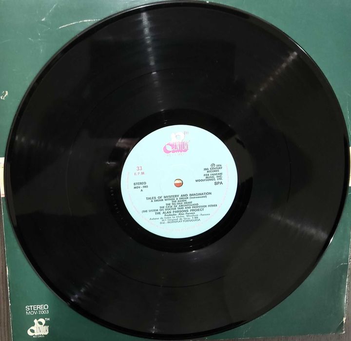 Vinil Lp - The Alan Parsons Projet - Tales Of Mystery And Imagination