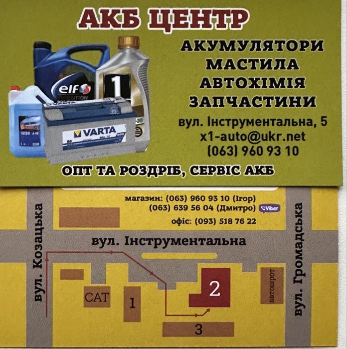 Прийом  бу акб неробочих акумуляторів