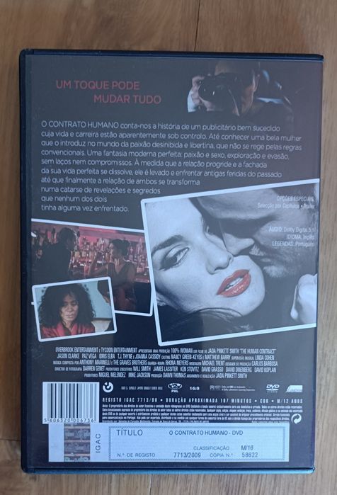 DVD " O contrato Humano" prod. Will Smith