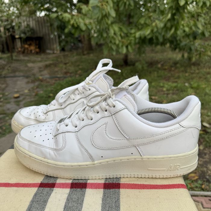 Кроссовки Nike Air Force 1 Low White, 47,5 размер, Оригинал, Кросівки