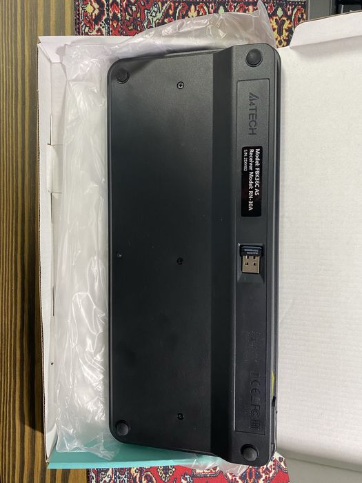 Клавіатура бездротова A4Tech FBK36C AS, Black