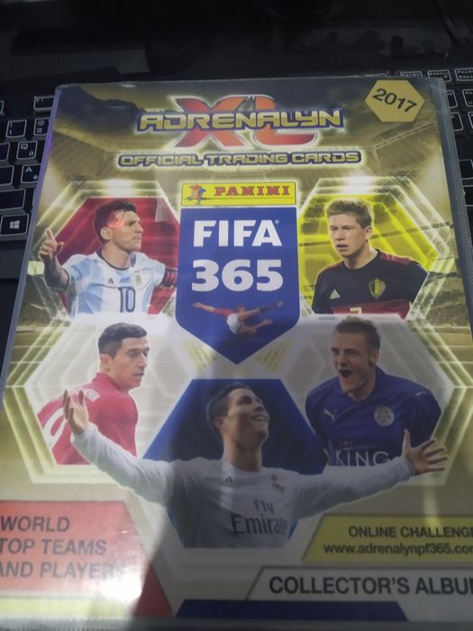 karty piłkarskie adrenalyn fifa 365 ,2017r.