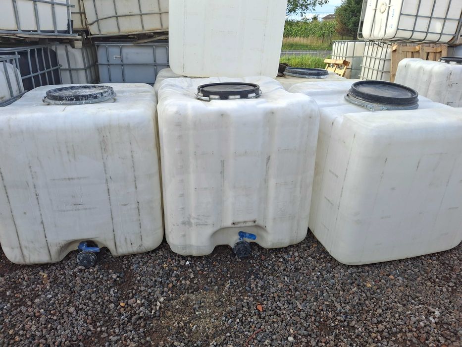 Mauzer 1000l wkład# zbiornik # wypłukane# do płukania