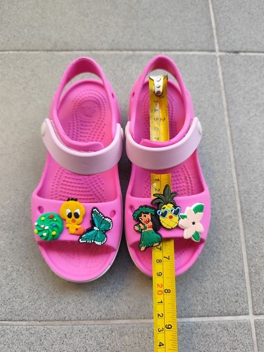 Crocs c12 29 30 sandałki gumowe do wody plaża basen