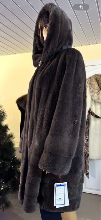 Рр 60+. Норковая шуба ‘ мокко’. Плюшечка. Канадка. Греция