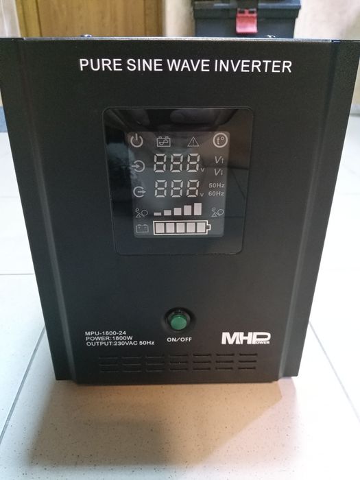 Инвертор ДБЖ 1800вт. (1.8квт) 24/220