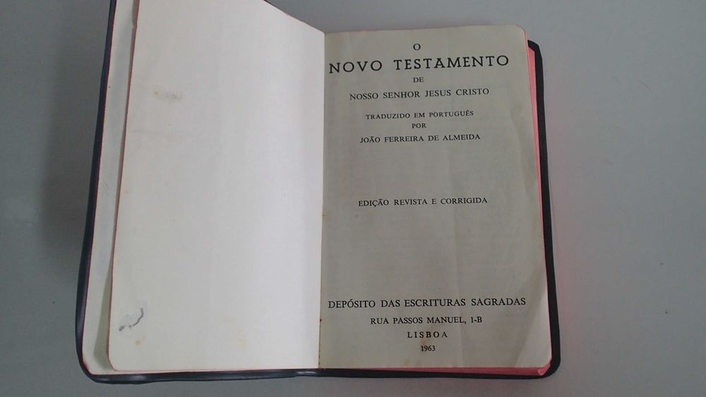 O Novo Testamento, traduzido por João Ferreira de Almeida