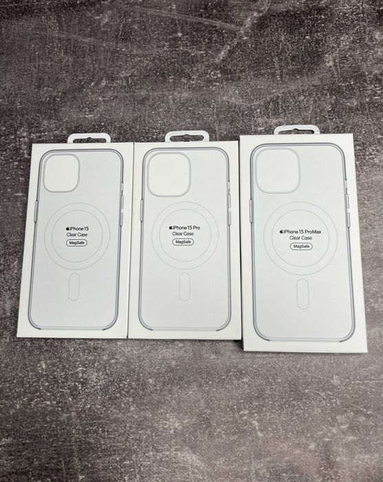 Чохол Clear Case MagSafe + Animation для iPhone 15 15 Pro Max Айфон