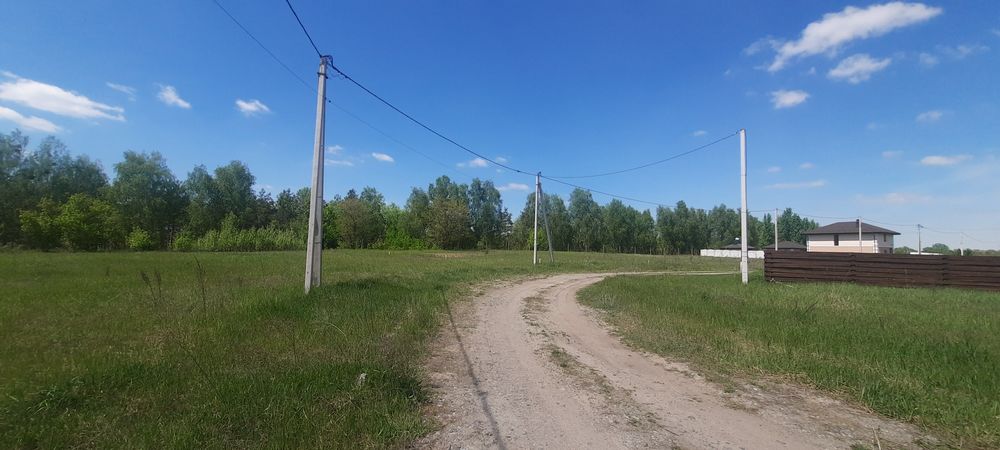 Земельна ділянка з шикарний панорамним видом на Бучу