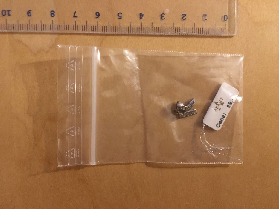 APART: Srebrna literka K z cyrkoniami