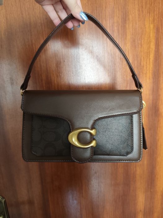 Bolsa Tabby Castanha