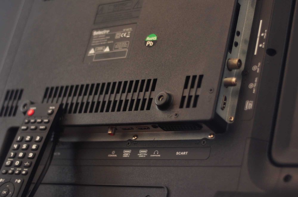 ** reservada** televisão LED 4K Ultra HD de 50 polegadas