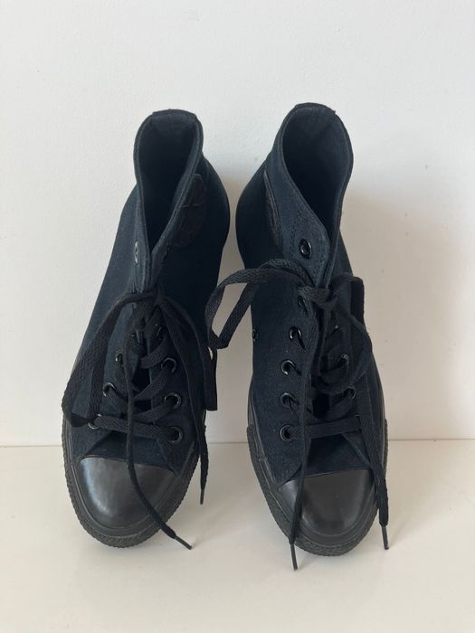 Converse czarne wysokie trampki Chuck Taylor All Star