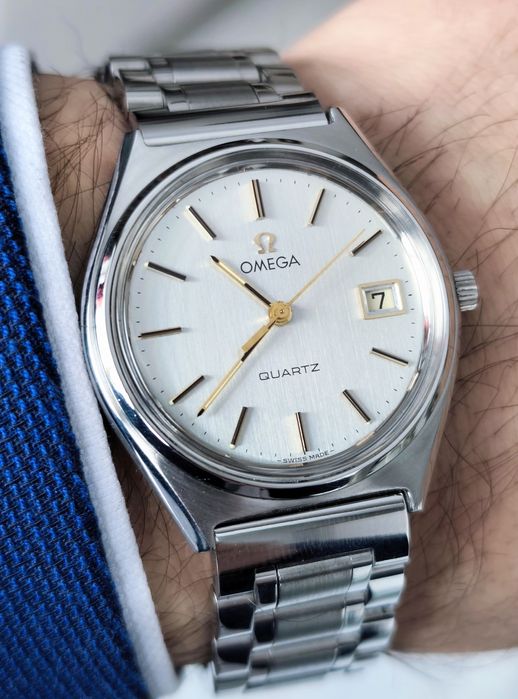 Oryginalny  szwajcarski zegarek Omega z 1979 roku