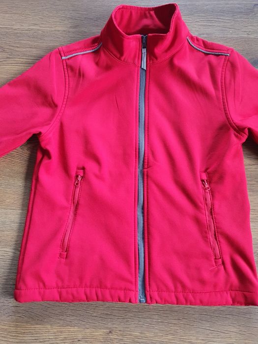 Kurtka softshell 140 czerwona Regatta
