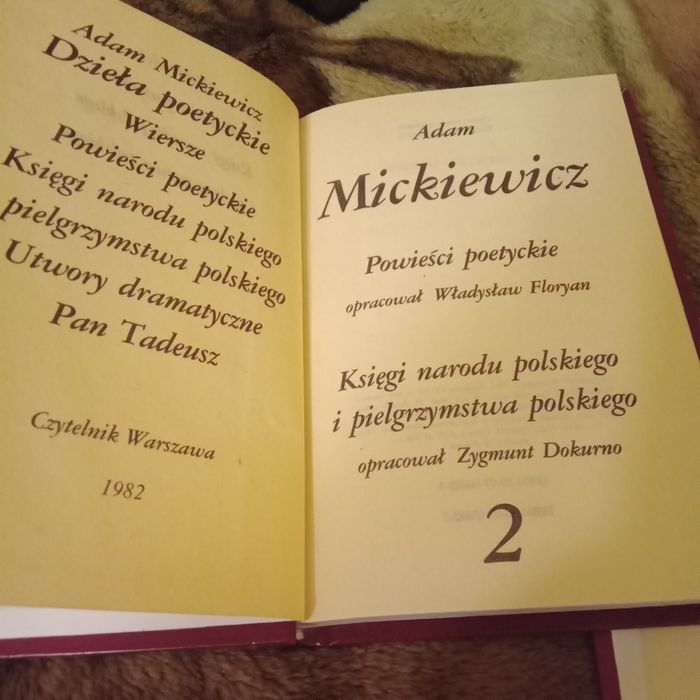 Adam Mickiewicz Dzieła