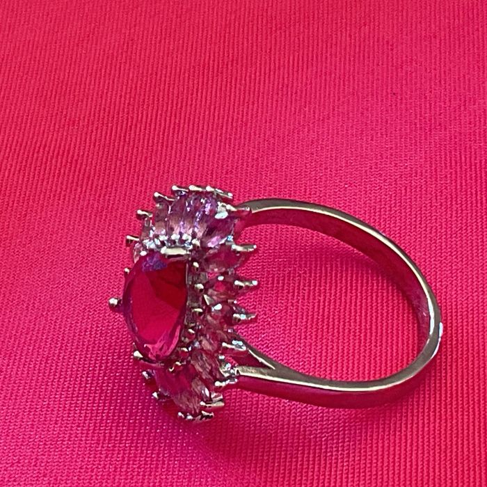 Anel senhora prata 925 tamanho 19 m