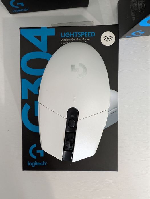 Игровая мышка Logitech g304/g305 белая, черная новые