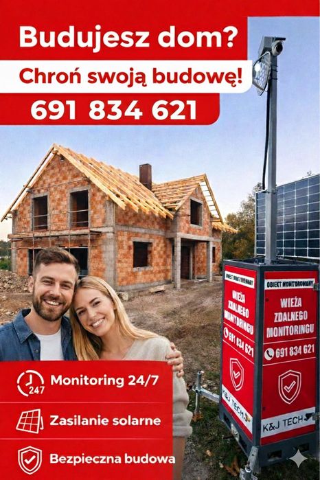 Monitoring mobilne wieże monitorigu CCTV