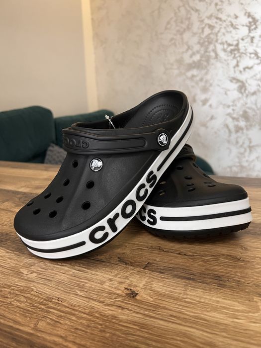 Crocs Bayaband | Black|  White | classic |  clog |  крокси | шльопанці | класичні Crocs |  w7 w8 w9 m6 - m12 |  Coach