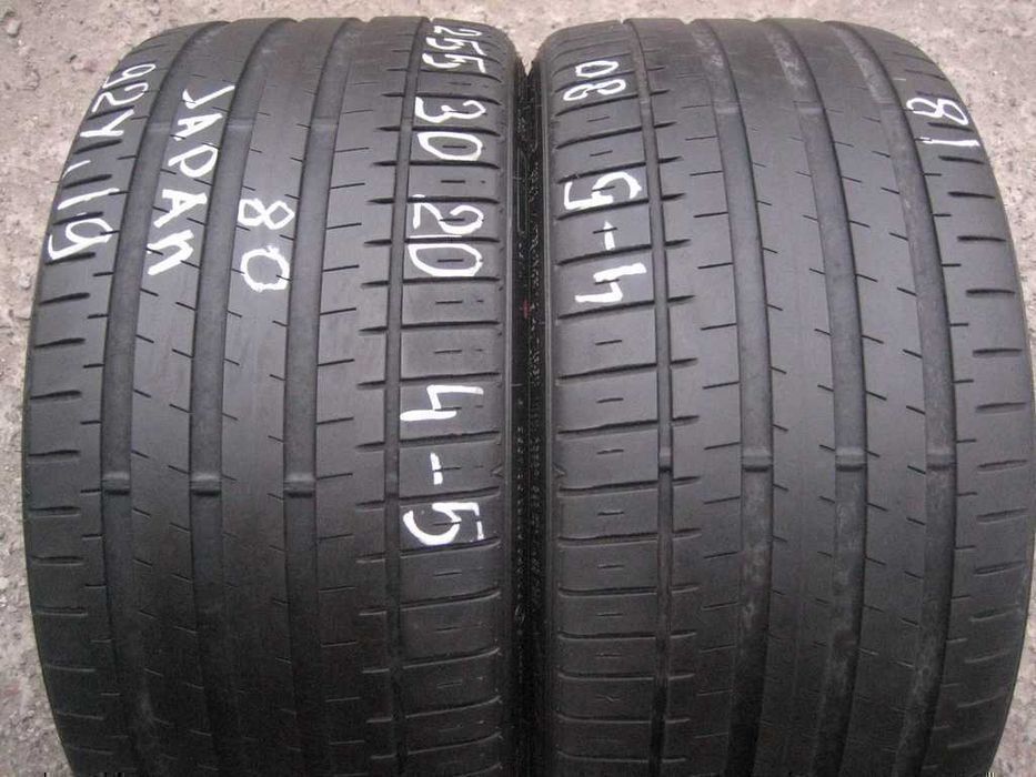 255/30 R20 92Y Falken AzenisFK510 літо 2 штуки шини б/у