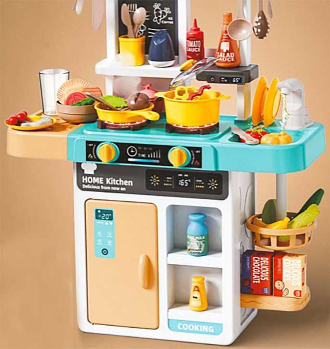 Інтерактивна дитяча кухня з ефектами 52 елементи