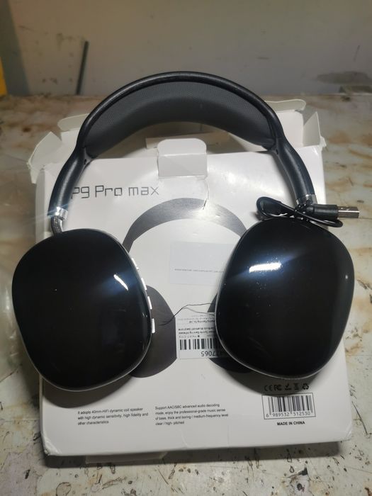 Auscultadores P9 Pro Max novos