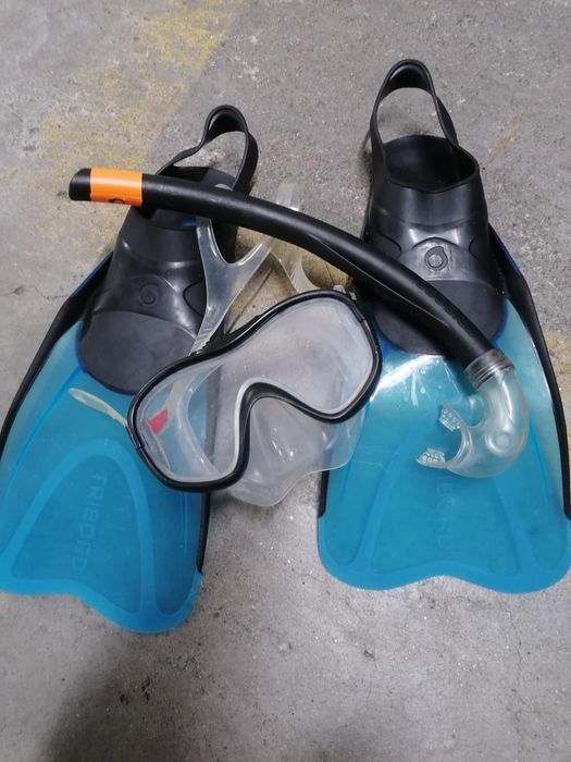 Conjunto mergulho de criança