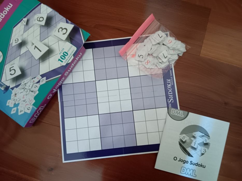 Jogo tabuleiro Sudoku