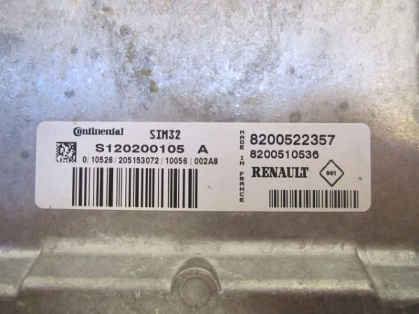 Centralina do Motor - RENAULT Clio III (BR0/1, CR0/1) | 05 -