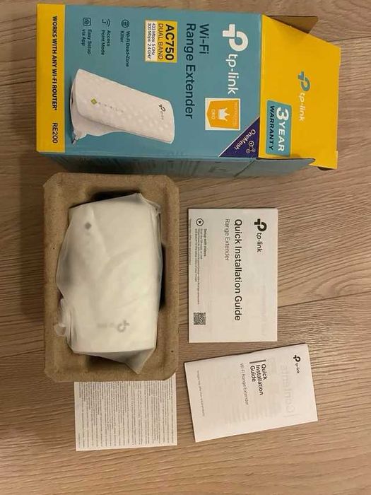 TP-LINK RE200 (AC750 - 300 + 433 Mbps) - Repetidor de Sinal