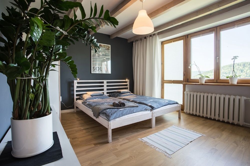 BIESZCZADY - APARTAMENT pod LAWORTĄ z ogrodem - Ustrzyki Dolne