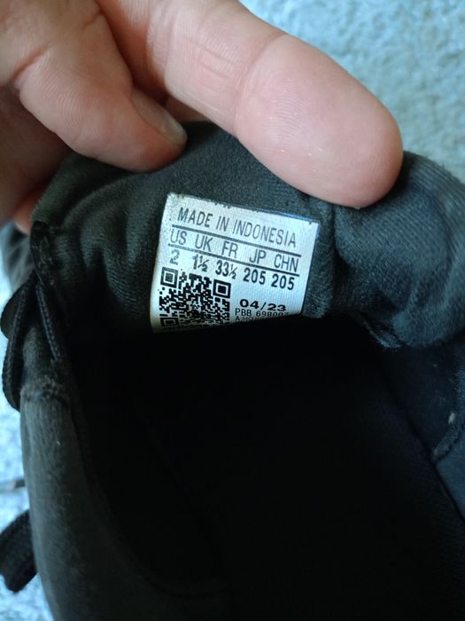 Buty piłkarskie korki piłkarz Adidas 33 wkładka 20 cm