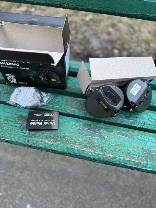 Навушники тактичні Sordin x нові