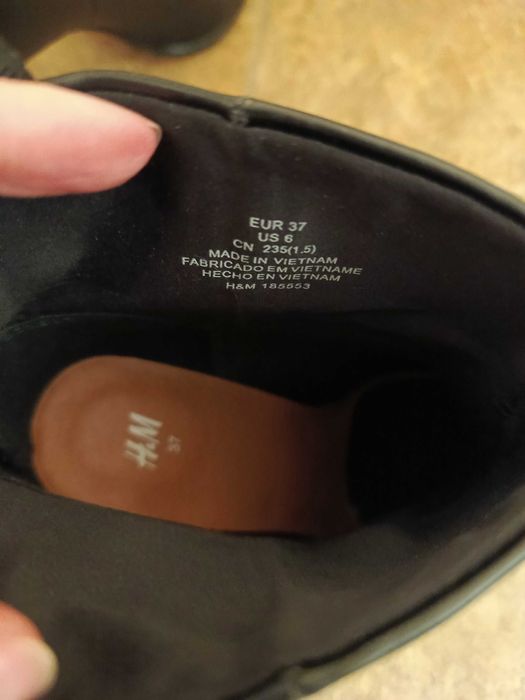 Продам стильные ботинки H&M в отличном состоянии недорого