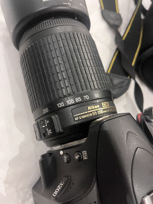 Nikon d3200 + 55-200mm + 18-55mm