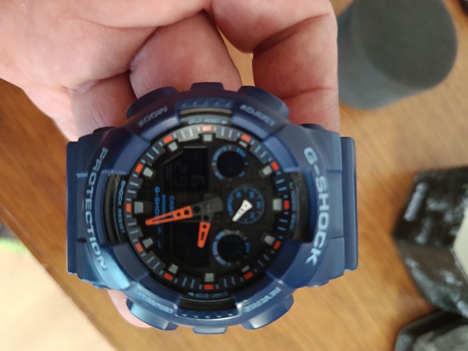 Casio G-shock BLUE-ORANGE