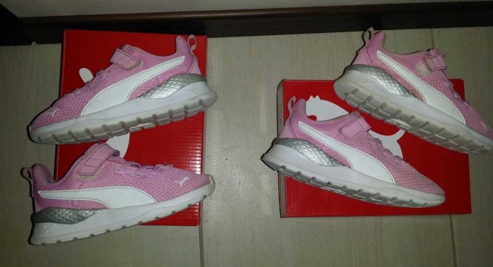 różowe PUMA 26 dziewczynka