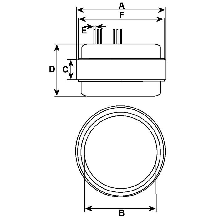 Stojan Alternatora Hc-Cargo F032231491