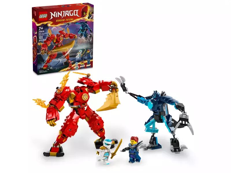 Lego Ninjago Mech Żywiołu Ognia Kaia 71808. Lego. Nowy Produkt