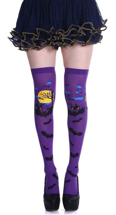 Skarpety kolanówki na halloween
