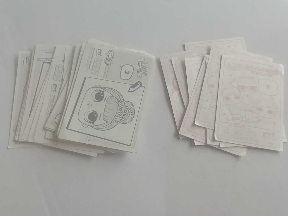 Cromos da caderneta de 2018 Lol