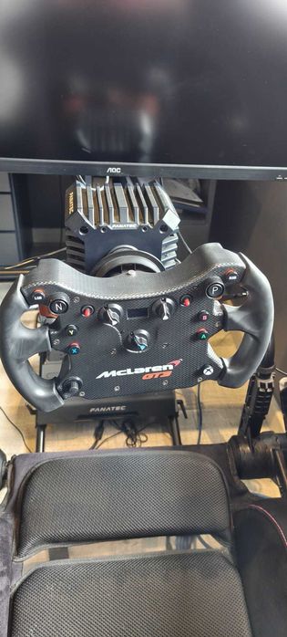 Simulador Fanatec Completo Usado + Monitor 34" UltraWide
