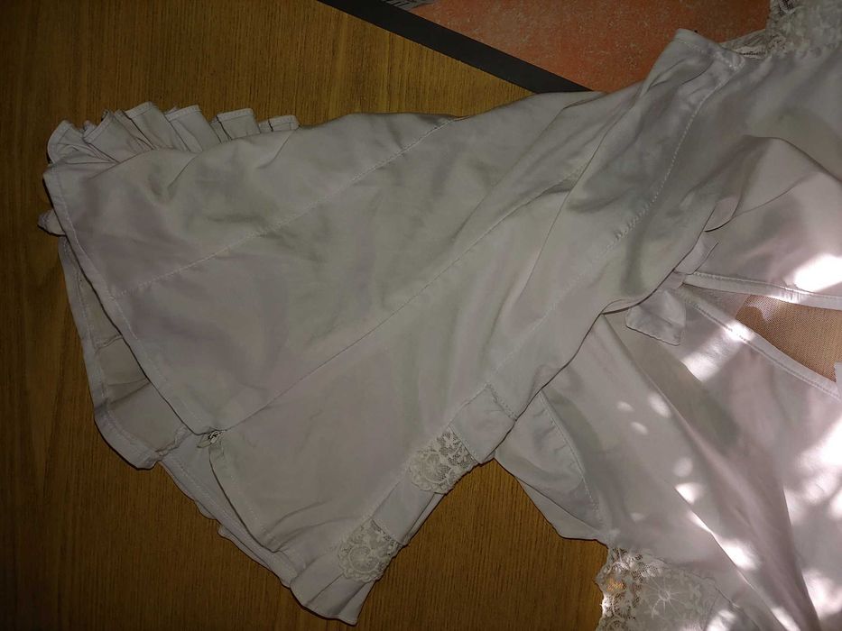 Детская одежда Блузка приталенная подростковая для школы рост 158-164